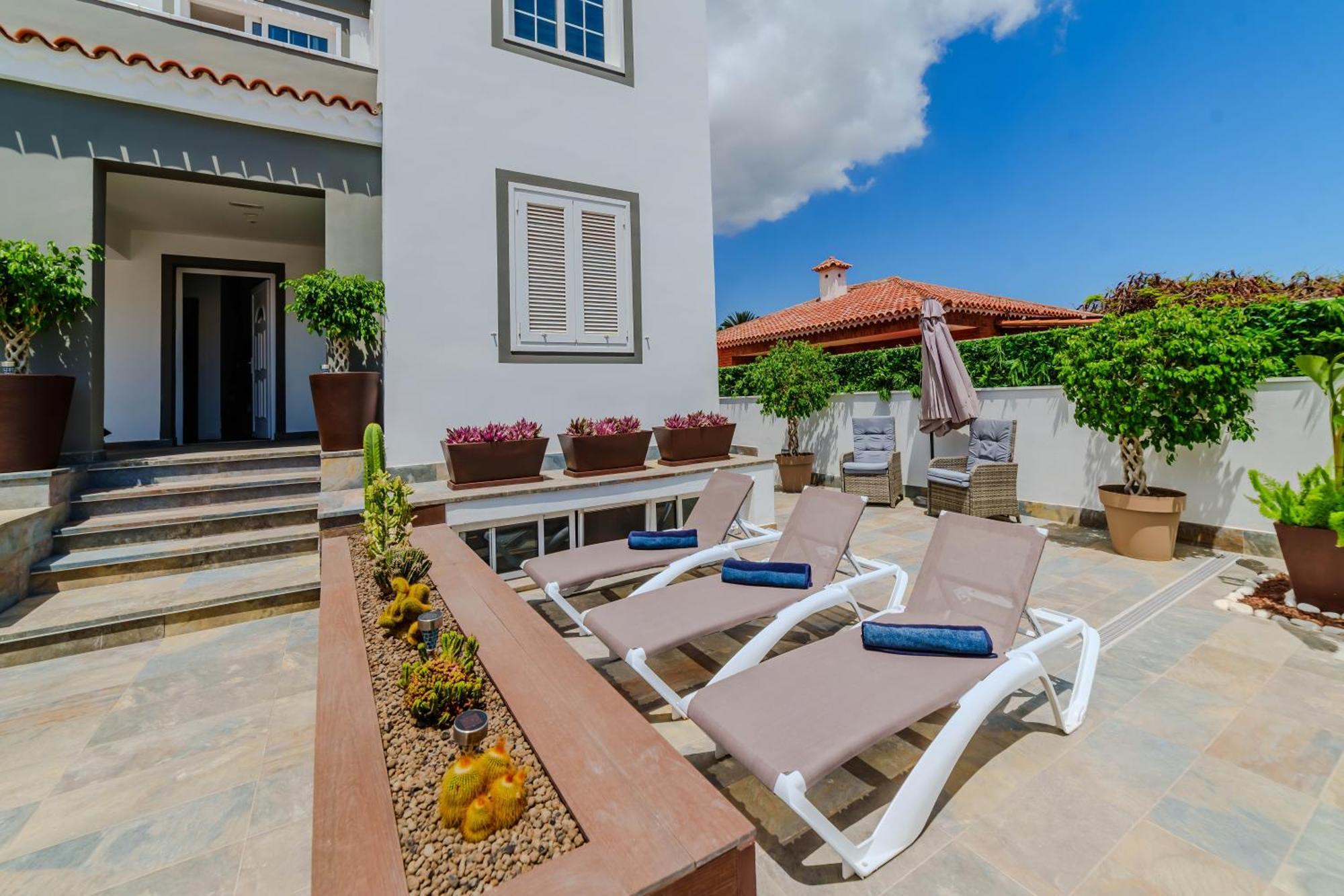 Villa De Marcos Alojamiento De Lujo Con Piscina Privada Arona  Luaran gambar