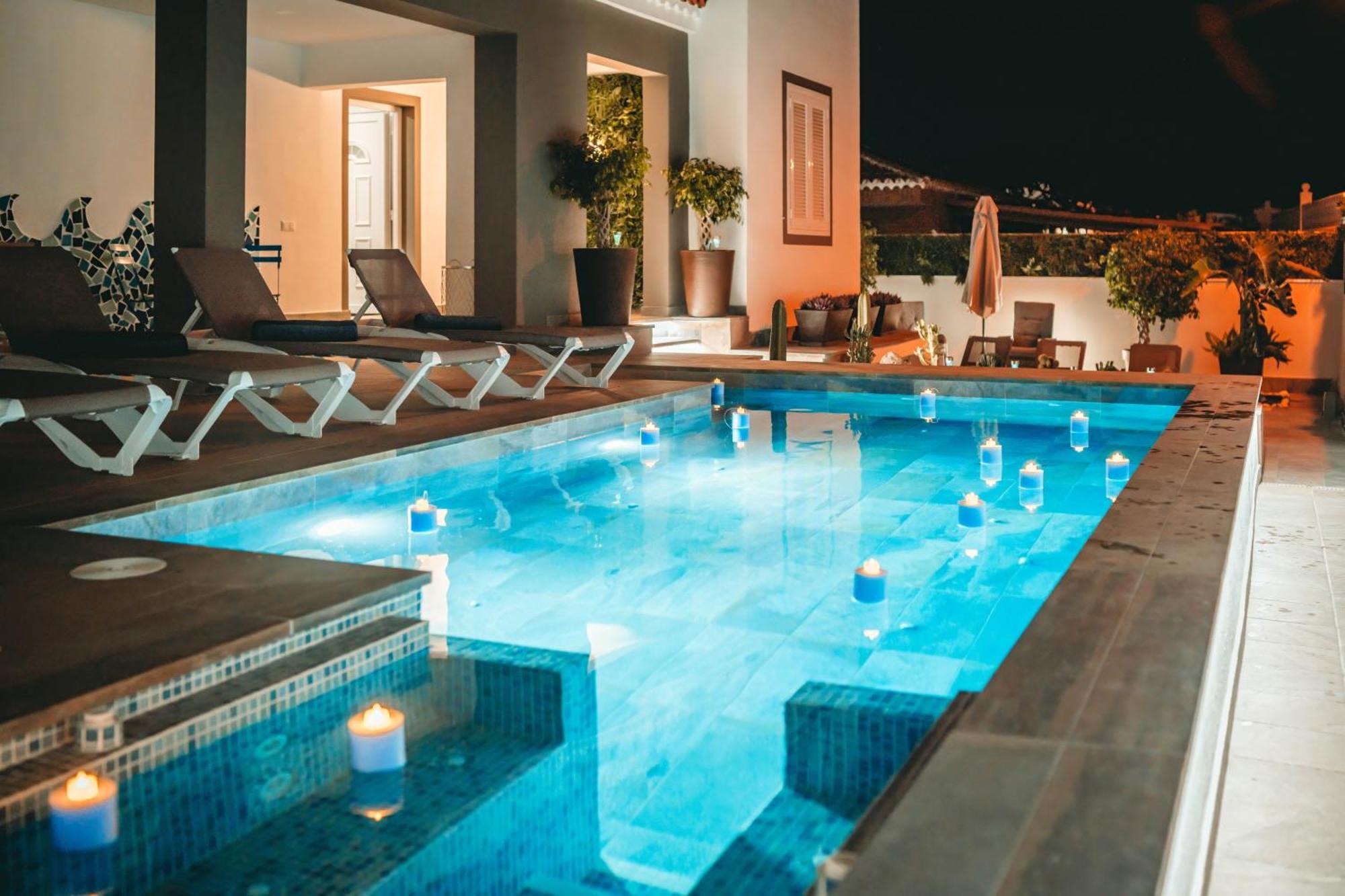 Villa De Marcos Alojamiento De Lujo Con Piscina Privada Arona  Luaran gambar